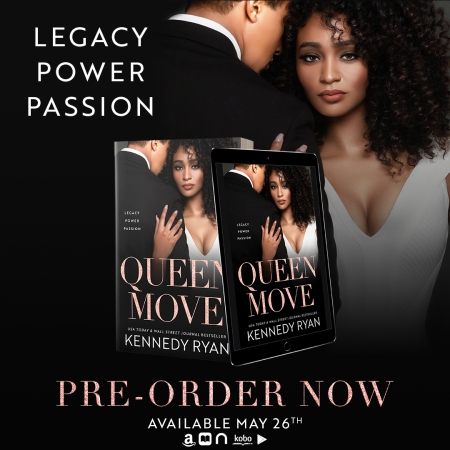 Cover reveal: Queen Move by Kennedy Ryan